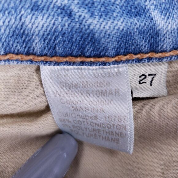 Rag and Bone Dre Destroyed Capri Women Size 27 Mid-Rise Denim Jeans Casual Pants - Picture 8 of 11